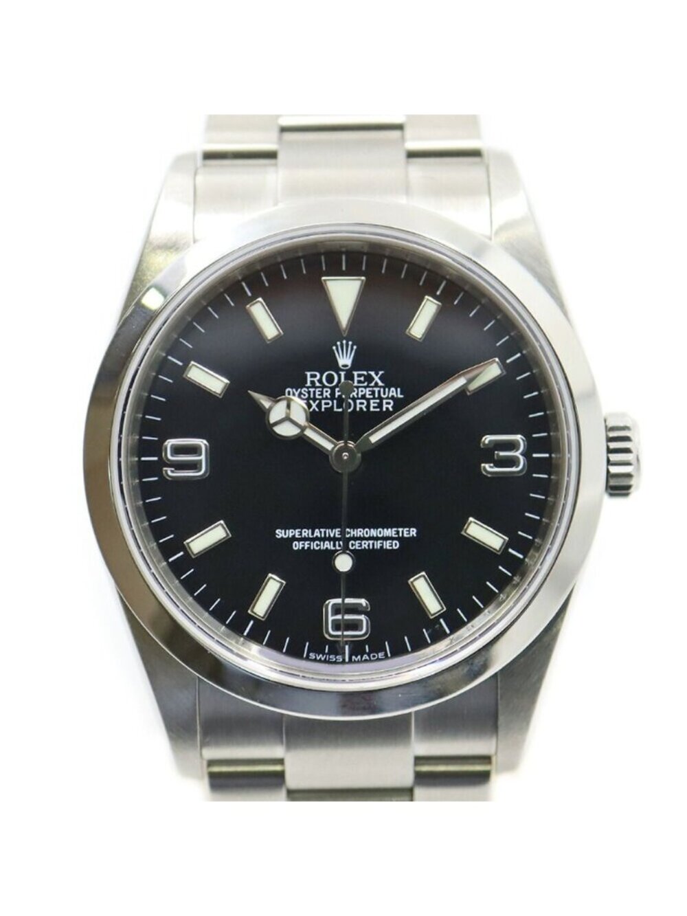 Rolex Black Watch M No SS 36 Automatic Winding